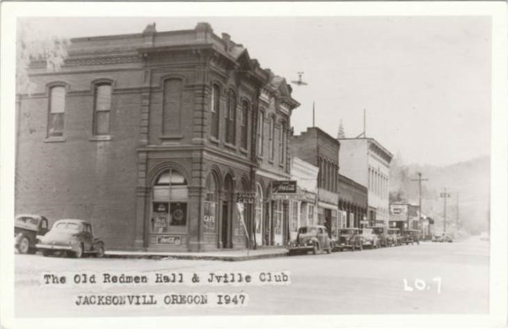 California Street, Jacksonville, Oregon 1947