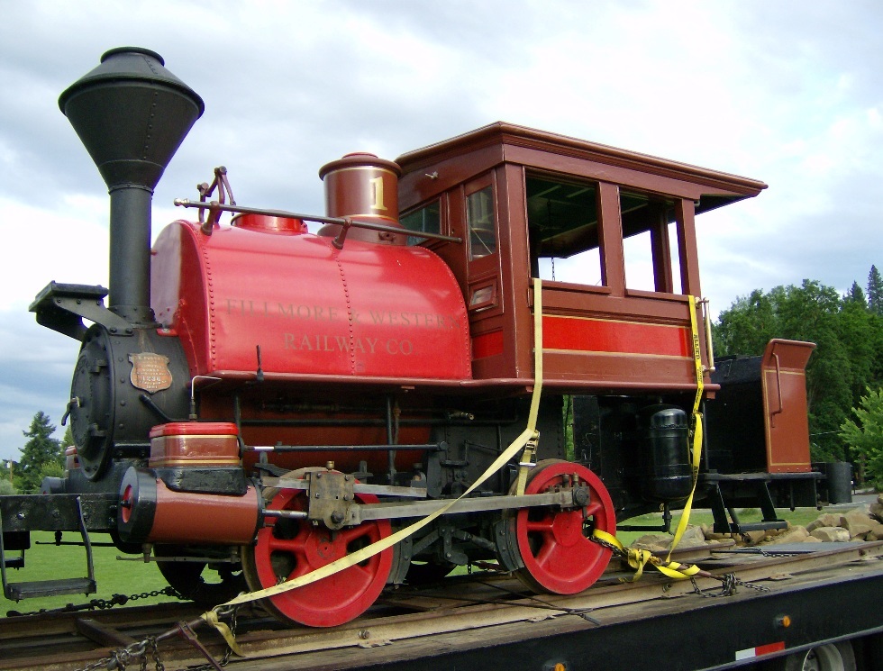 Rogue River Valley Railroad No. 1, June 2009